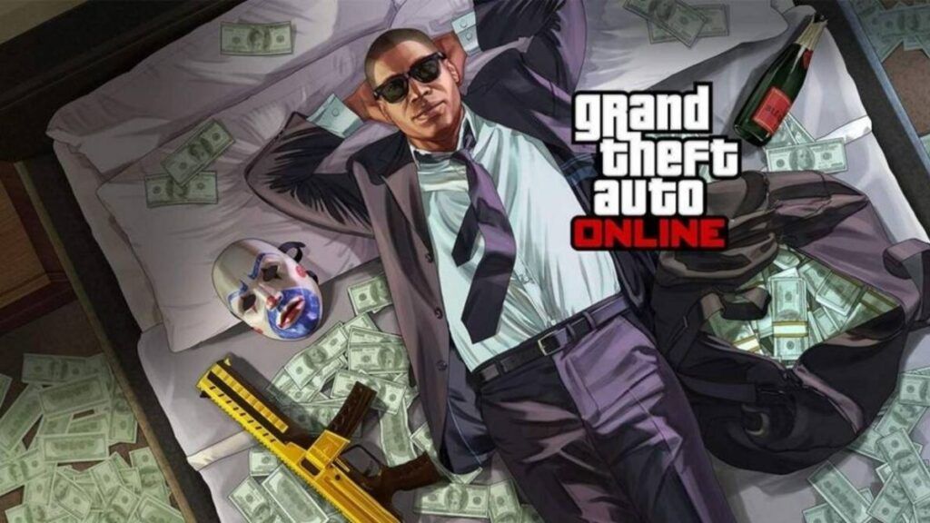 GTA Online cover for bank heists.