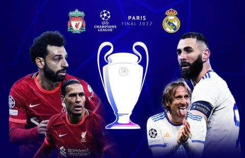 The official Champions League Final poster.
