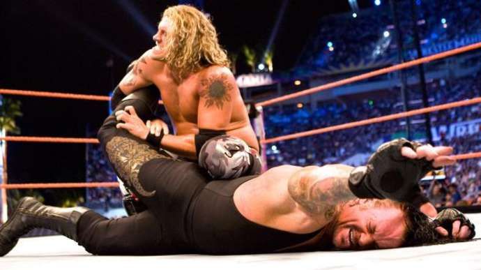 Undertaker and Edge met at WM24