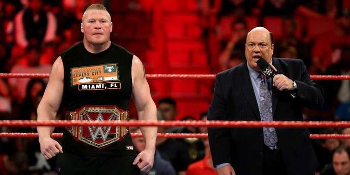 Lesnar and Heyman said the match will never happen