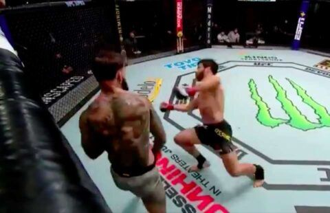 Cody Garbrandt KO'd Raphael Assuncao with just seconds remaining in the second round