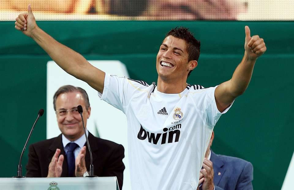 Cristiano Ronaldo signed for Real Madrid in 2009 for £80m