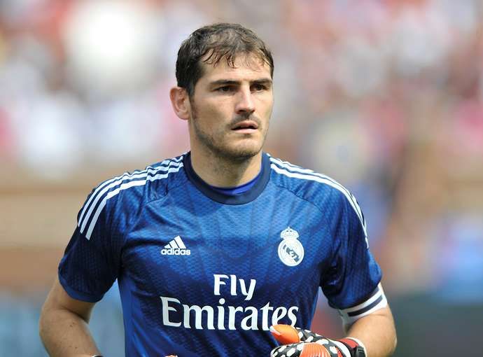 Casillas with Real Madrid