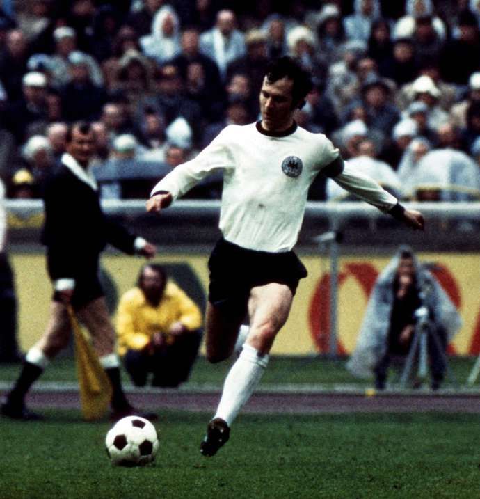 Beckenbauer ranks on the list