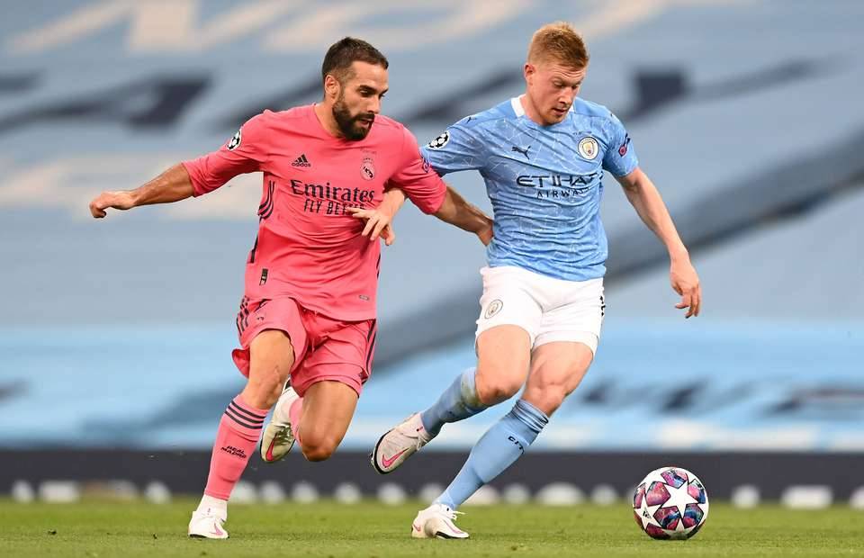 Kevin De Bruyne was unplayable during Man City's 2-1 win over Real Madrid