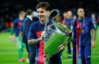 Lionel Messi has won the Champions League four times with Barcelona
