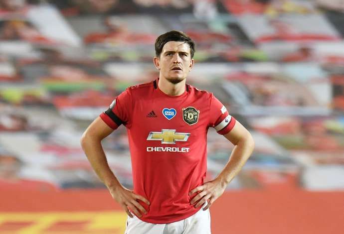 Maguire with Man Utd