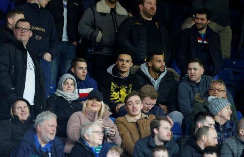 Antonee Robinson in the stands