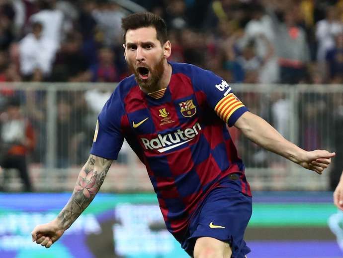 Messi might have to fight his way out of Barca