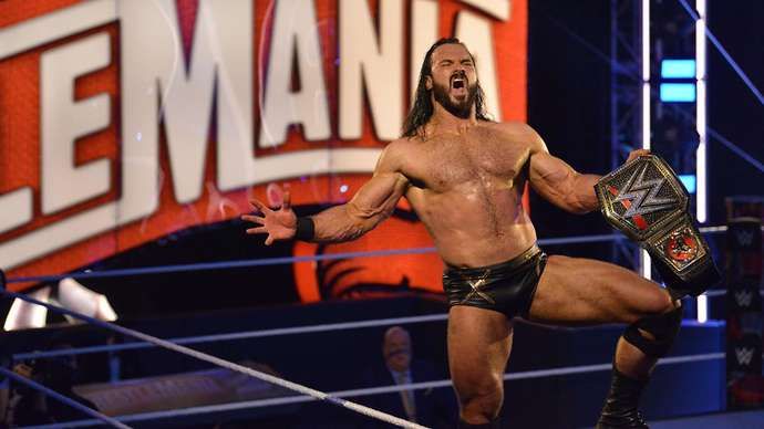 McIntyre won the WWE Championship at WrestleMania
