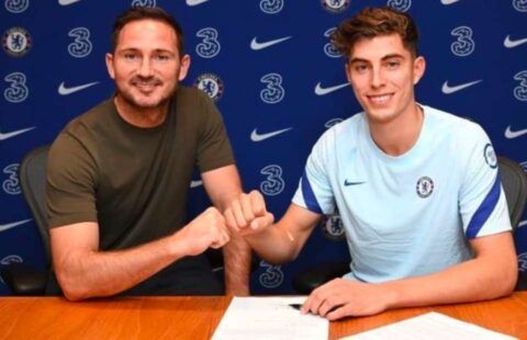 Chelsea announced the signing of Kai Havertz of Friday evening