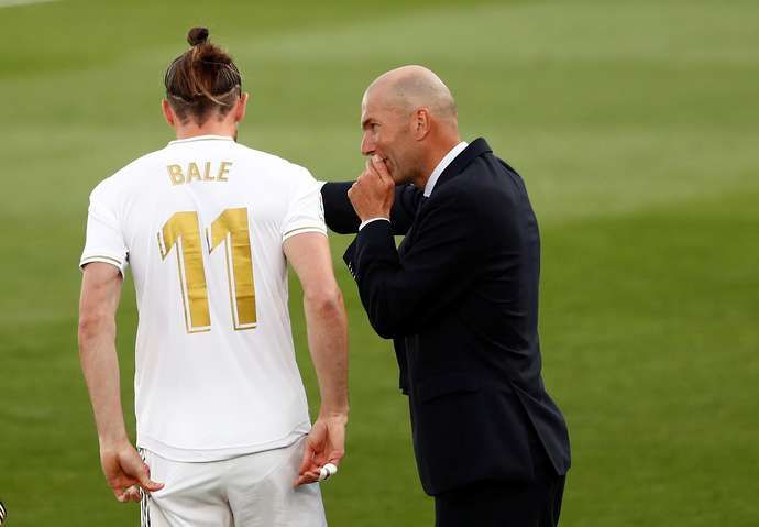 Bale's no.11 has been removed