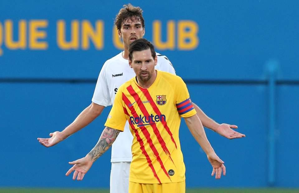 Messi was upset with the treatment he got in Barcelona's friendly