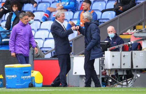 Roy Hodgson and Jose Mourinho
