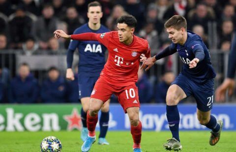 Juan Foyth in Champions League action