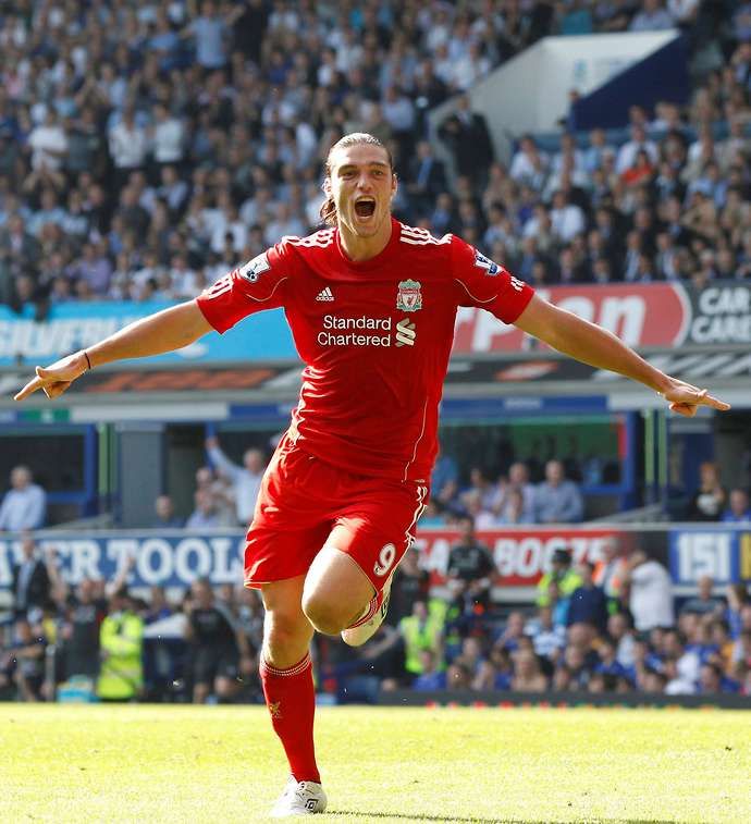 Carroll with Liverpool