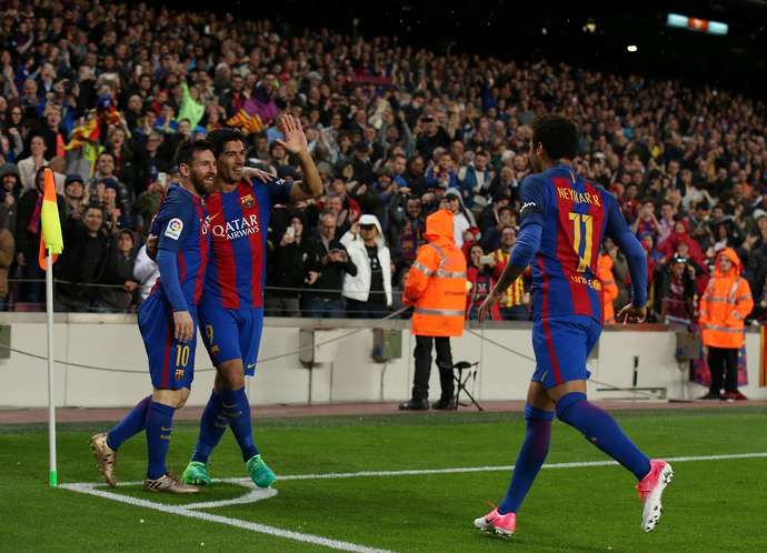 MSN dominated for Barca