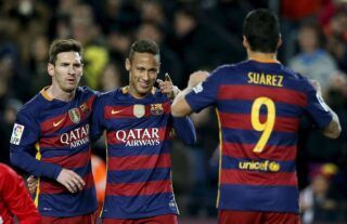 Messi, Suarez and Neymar were untouchable at Barcelona
