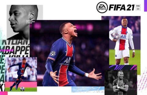 Mbappe FIFA 21 cover star