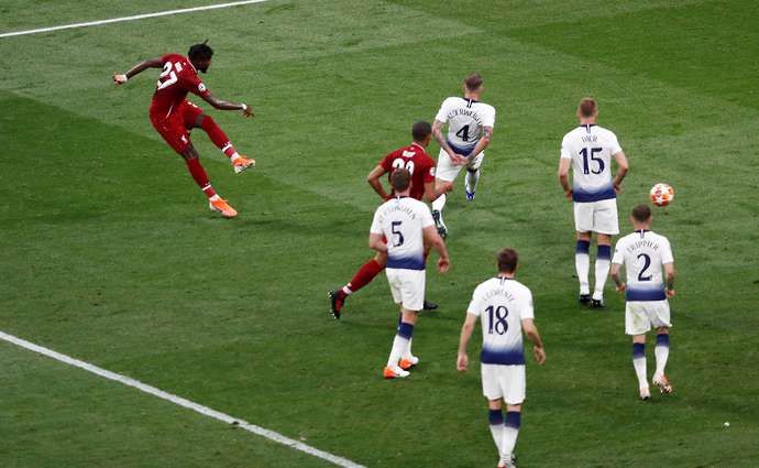 Liverpool vs Spurs Origi Champions League Final