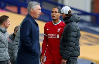 Jurgen Klopp with be without Virgil van Dijk for a VERY long time