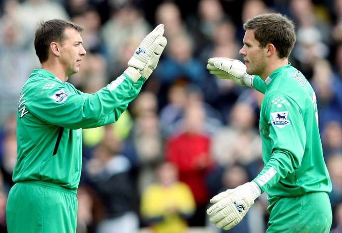 Alec Chamberlain replaces Ben Foster for Watford in 2007