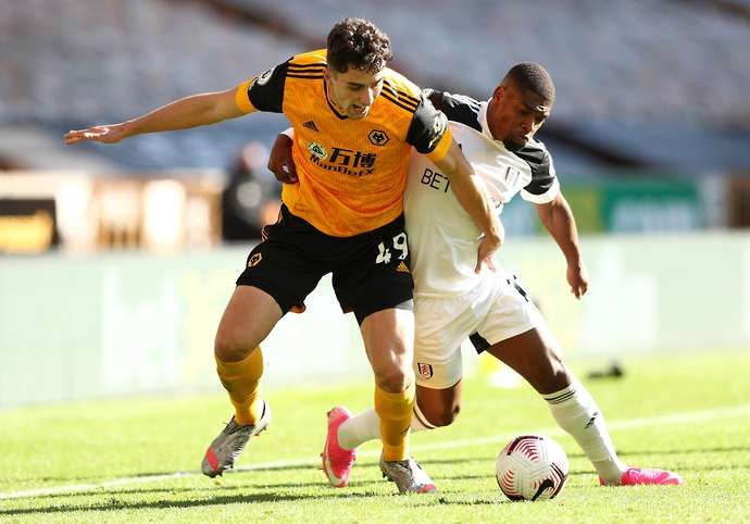 Max Kilman in action for Wolves