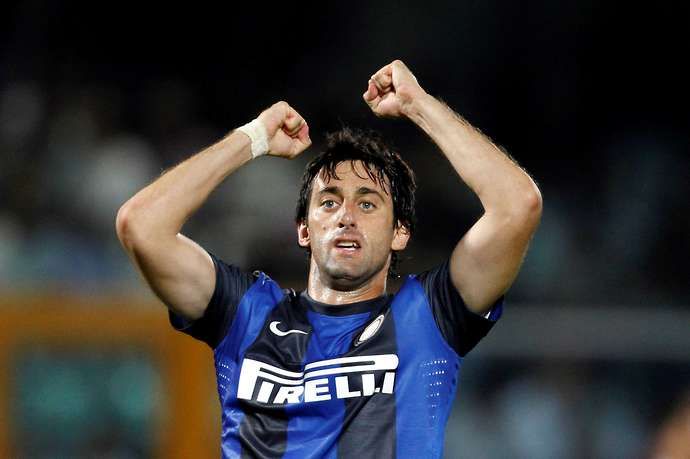 Diego Milito with Inter Milan