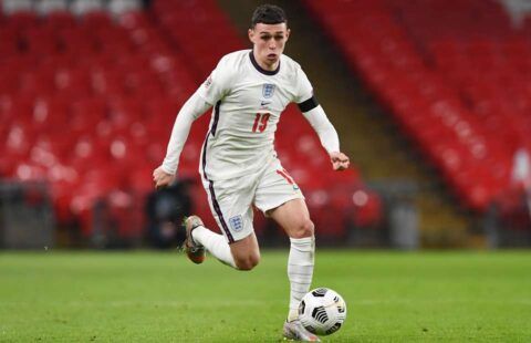 Phil Foden scored twice in England's 4-0 win over Iceland