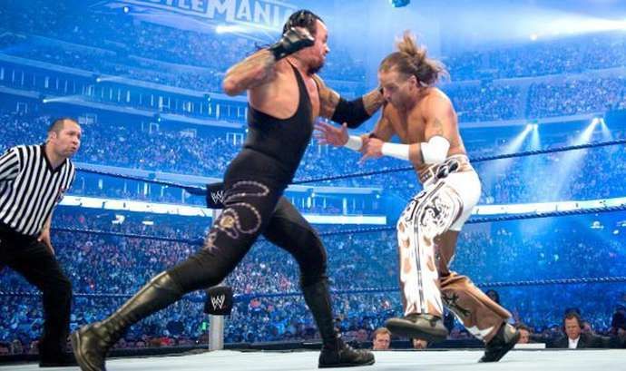 Undertaker and HBK clashed at WrestleMania 25