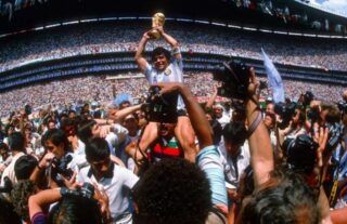 Diego Maradona won the 1986 World Cup with Argentina