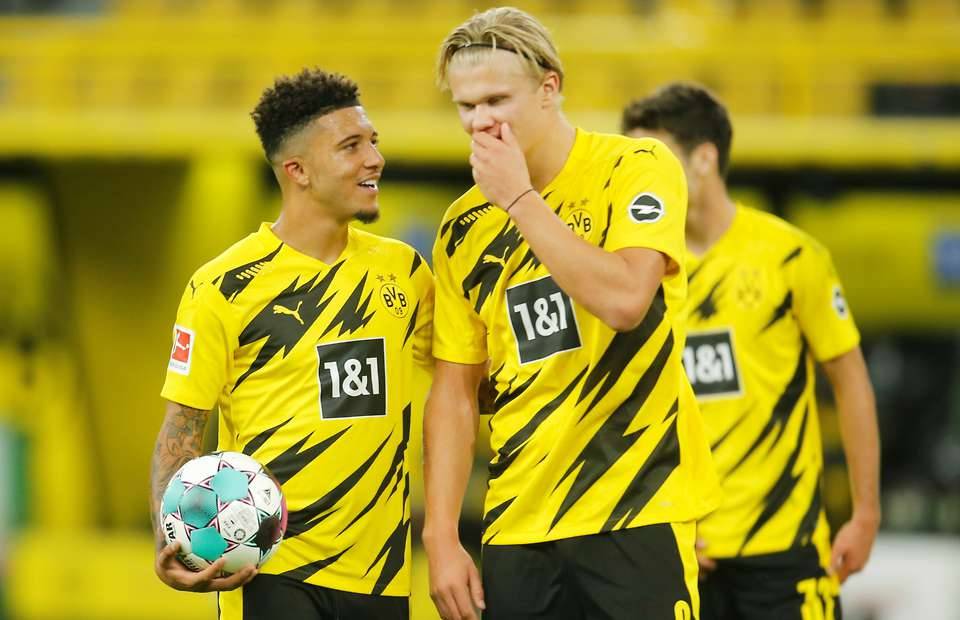 Jadon Sanco & Erling Haaland are two of world football's young superstars