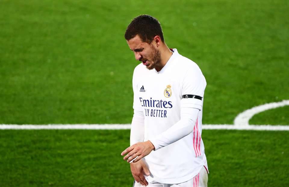 Real Madrid star Eden Hazard injured