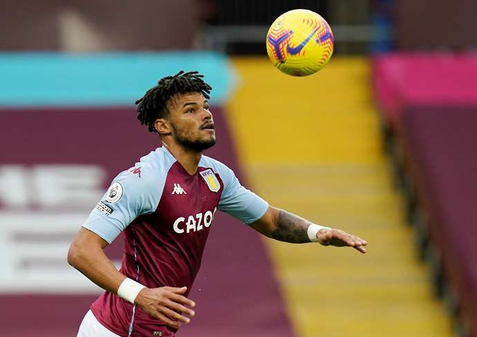 Tyrone Mings in action for Aston Villa