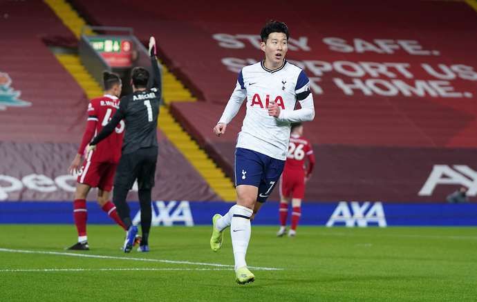 Heung-Min So goal vs Liverpool