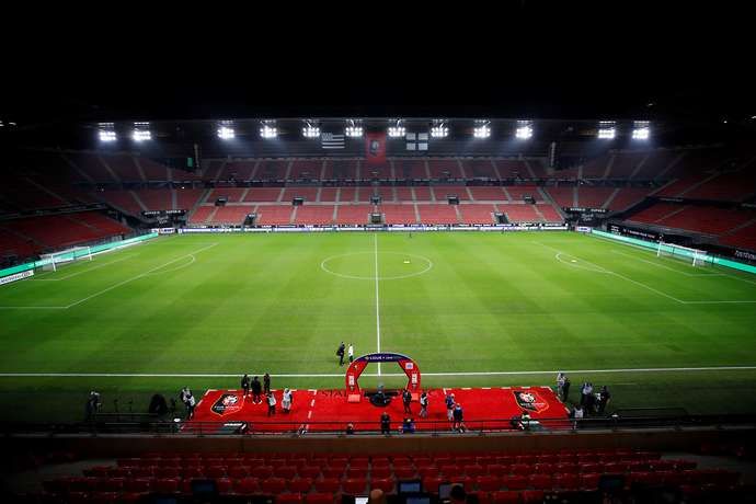 Rennes empty stadium