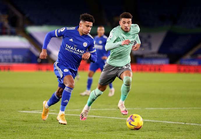 Leicester City's James Justin