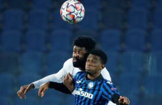 Manchester United signing Amad Diallo in action for Atalanta