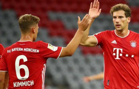 Bayern duo, Leon Goretzka and Joshua Kimmich