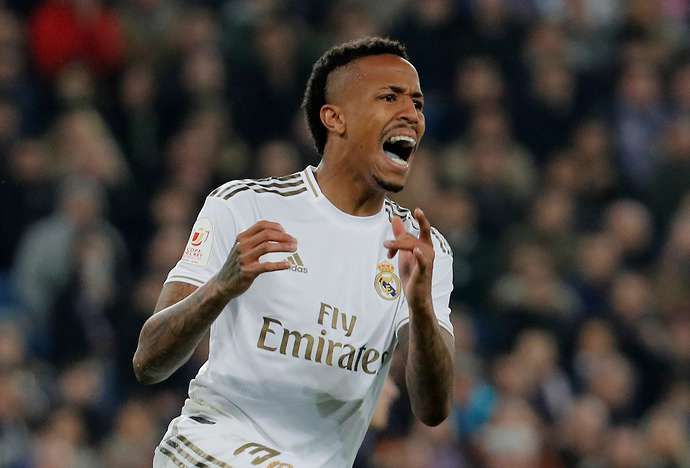 Eder Militao in action for Real Madrid