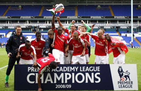 Arsenal U18 champions