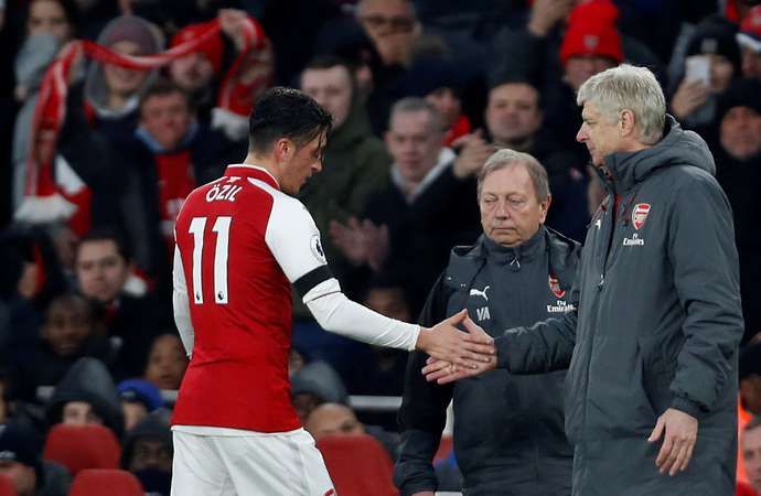 Ozil and Wenger