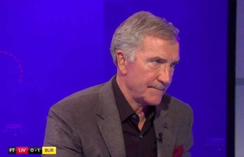 Graeme Souness was not a happy man after Liverpool's loss to Burnley