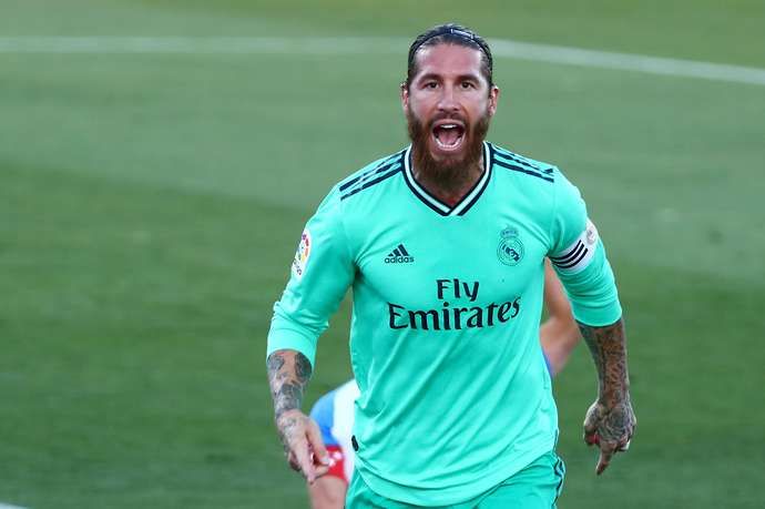 Ramos in action