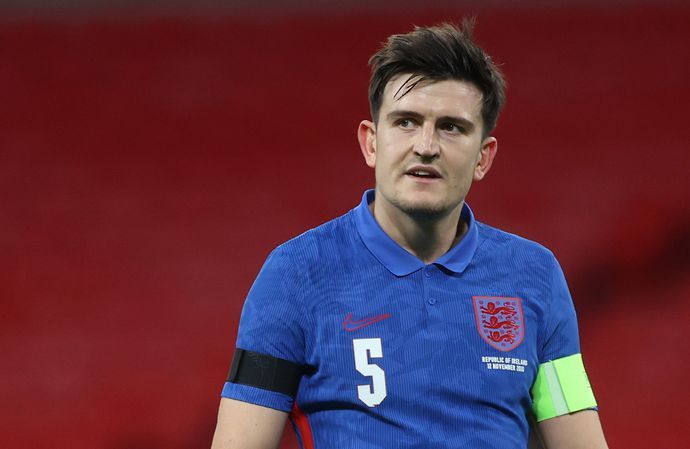 Maguire with England