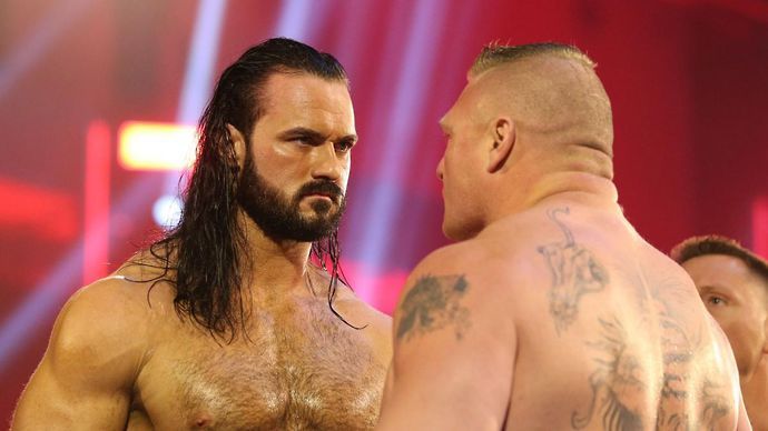 Lesnar and McIntyre could challenge for the WWE Championship