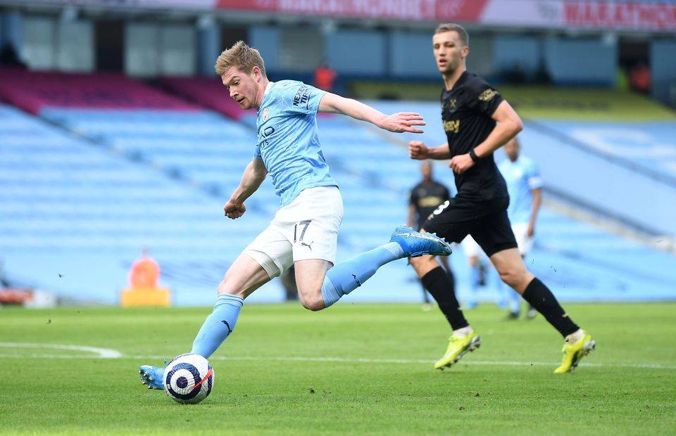 What a pass from Kevin De Bruyne!