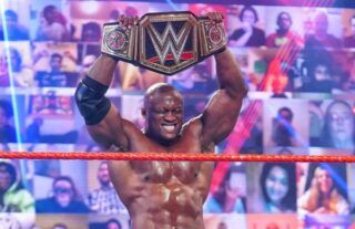 Lashley won the WWE Championship on RAW