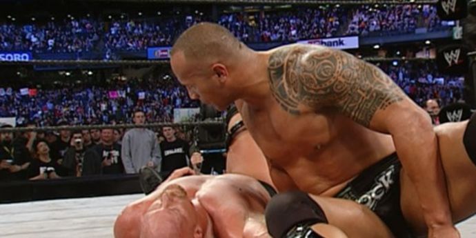 The Rock and Stone Cold shared some heartwarming words at WrestleMania 19