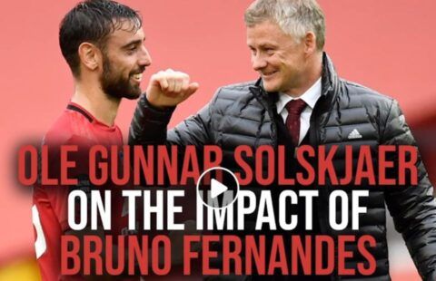 WATCH: Solskjaer On The Impact Of Bruno Fernandes